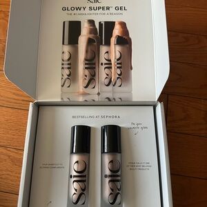 Saie Glowy Super Gel Highlighter Duo — Soft Pink & Champagne